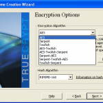 encryption algorithms